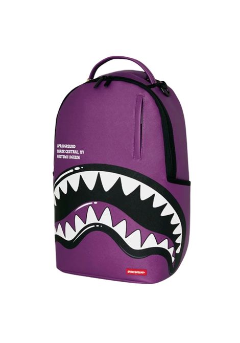 Zaino con stampa SPRAYGROUND | 910B8763NSZSHARK CENTRAL BUBBLY PURPLE